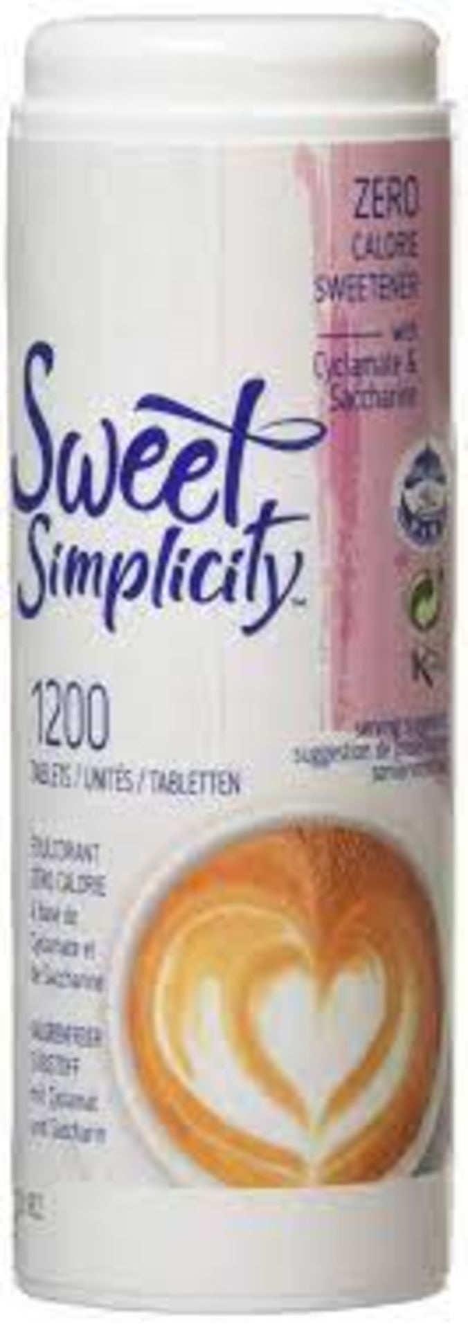 RRP £749 (Approx Count 100) (F11) spW60x7279F 9 x SWEET SIMPLICITY - Zero Calorie Sweetener |