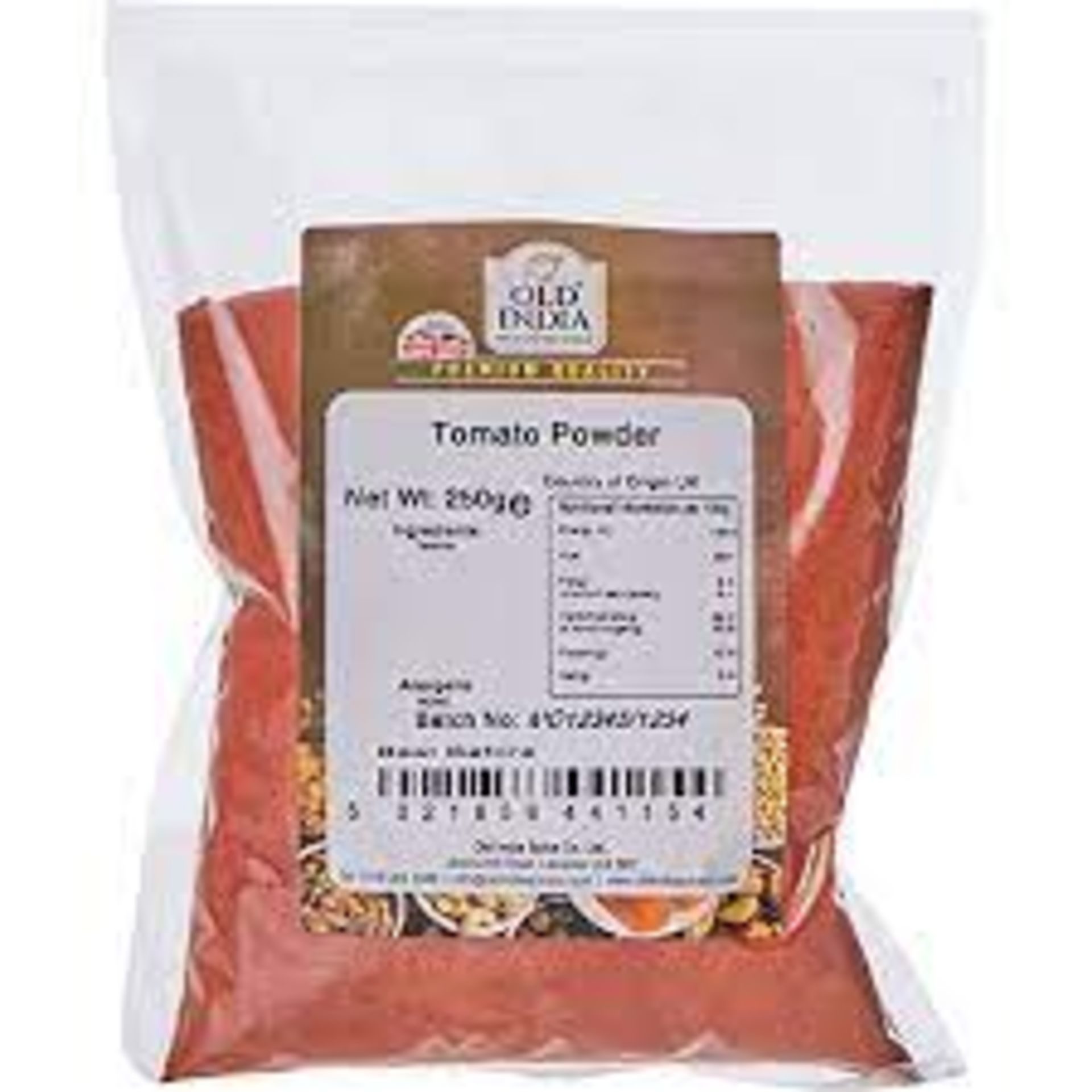 RRP £1461 (Approx Count 220)spW46n5402h 70 x Tomato Powder Dried - 500g spW46n5402h 49 x Boerewors