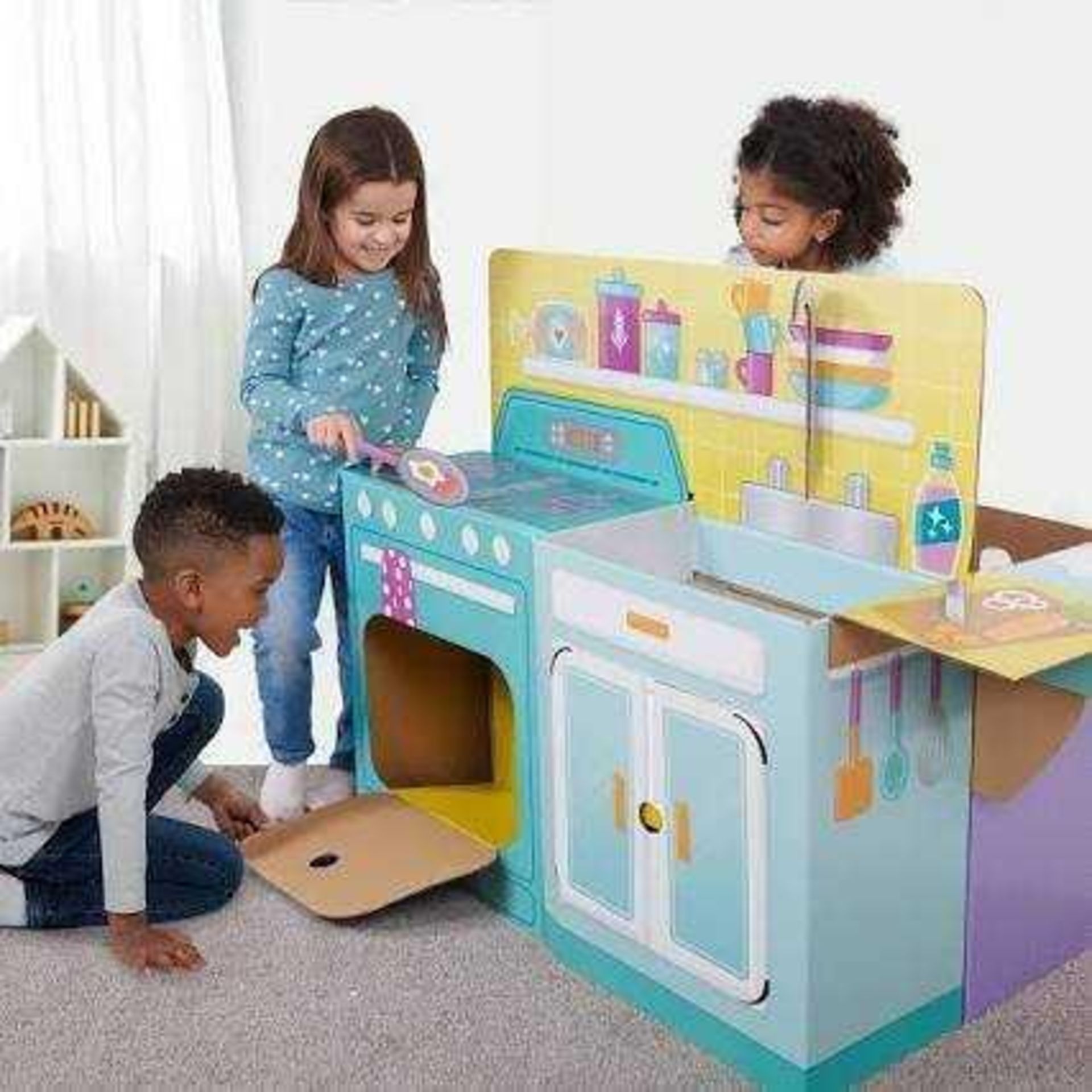 RRP £200 X4 Boxed Brand New Pop2Play Kitchen/Nursery Set(Returns)(J)(Condition Reports Available On