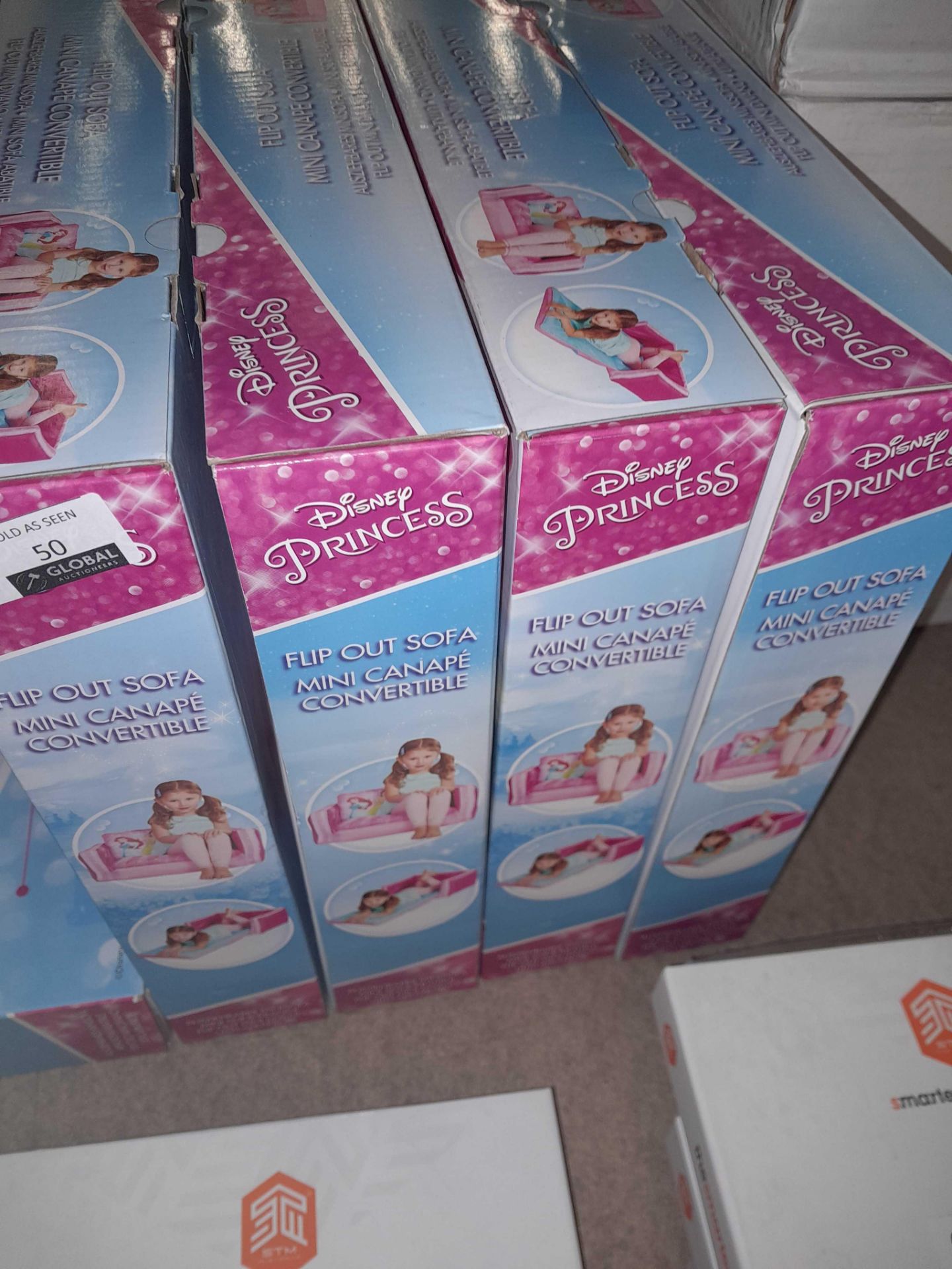 RRP £120 Lot Contains X4 Disney Princess Flip Out Sofa (Returns)(J)(Condition Reports Available On R - Image 2 of 2