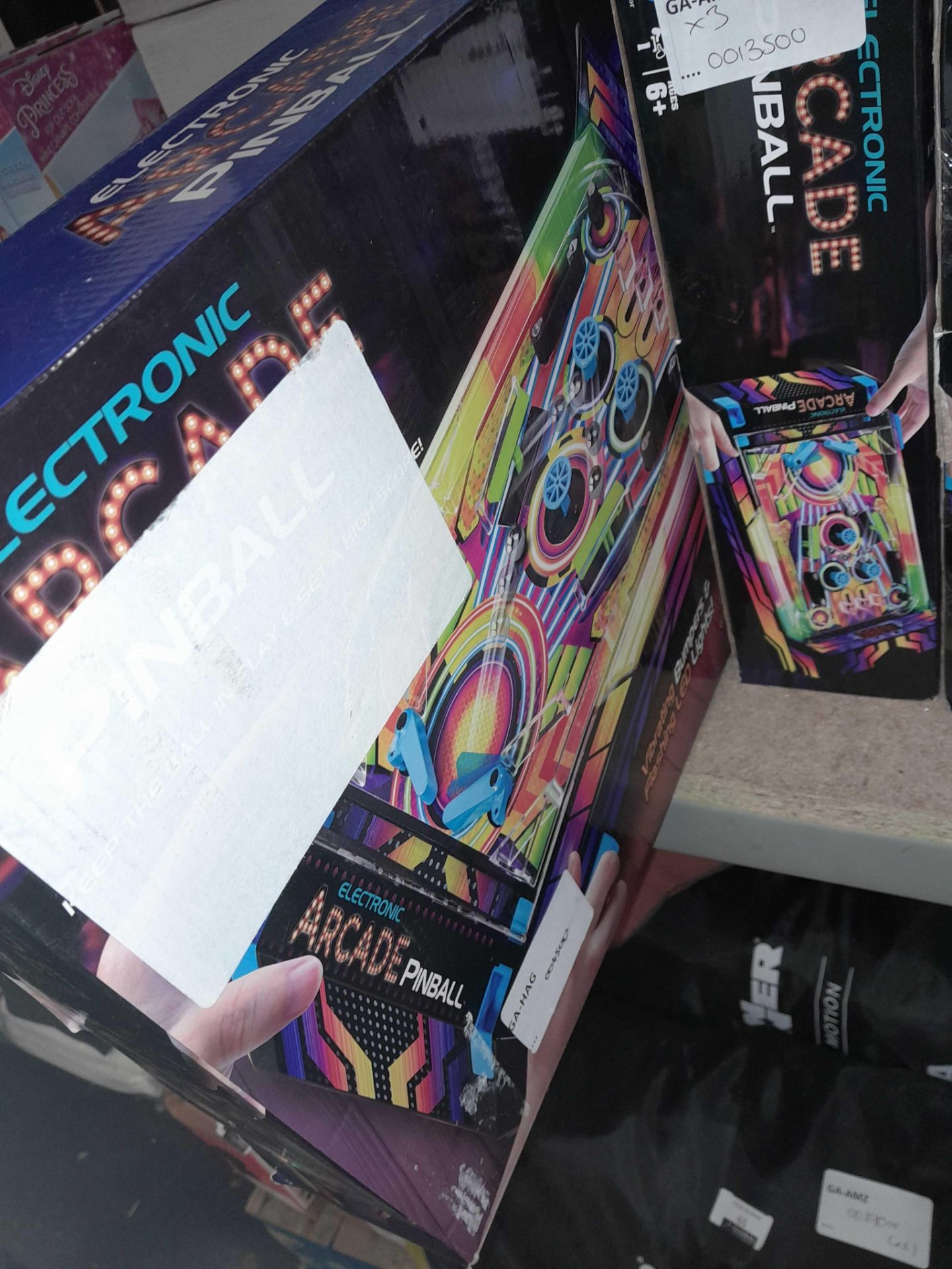 RRP £135 Lot Contains X3 Boxed Electronic Arcade Pinball(Raw Return)(Sc)(Condition Reports Available - Image 2 of 2