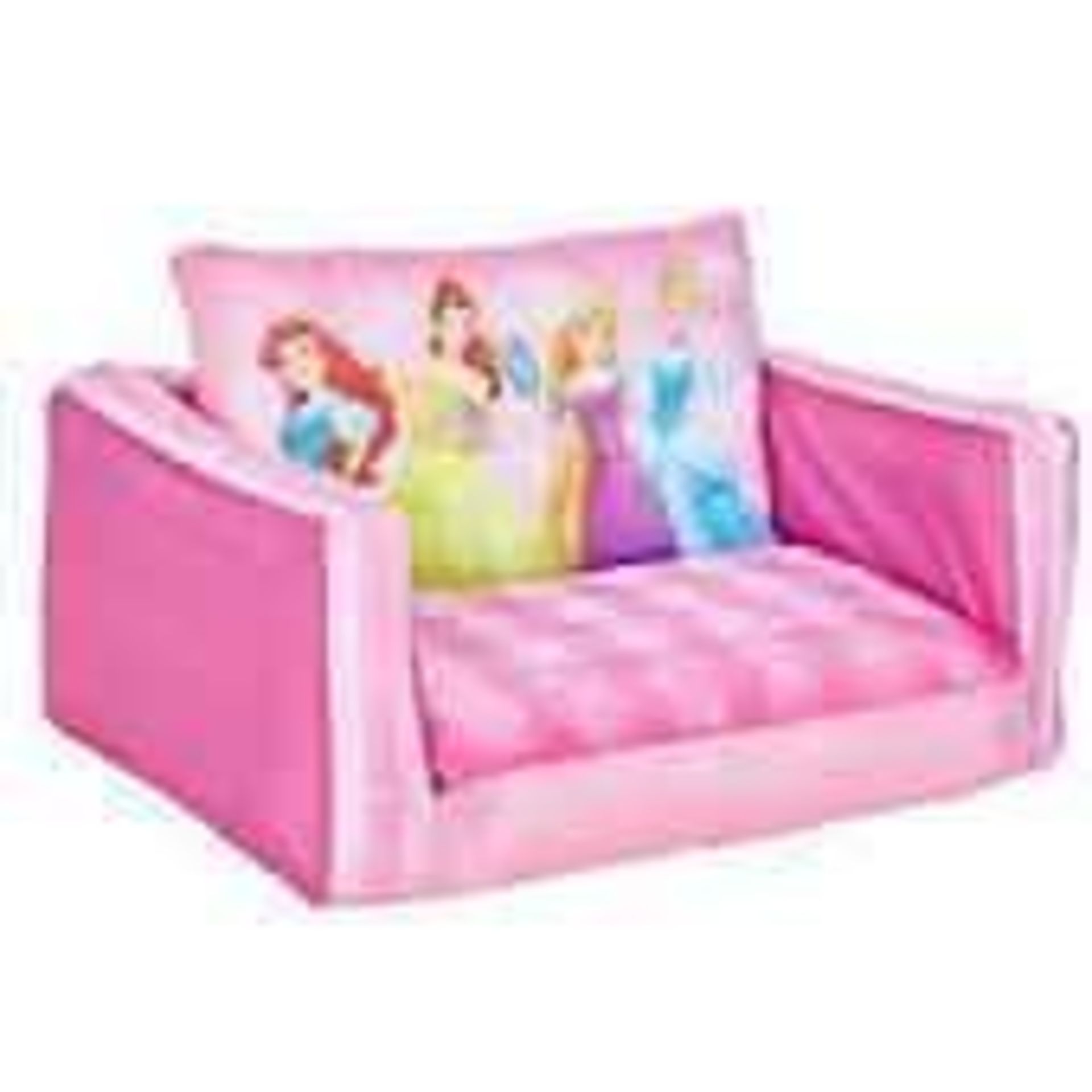 RRP £120 Lot Contains X4 Disney Princess Flip Out Sofa (Returns)(J)(Condition Reports Available On R