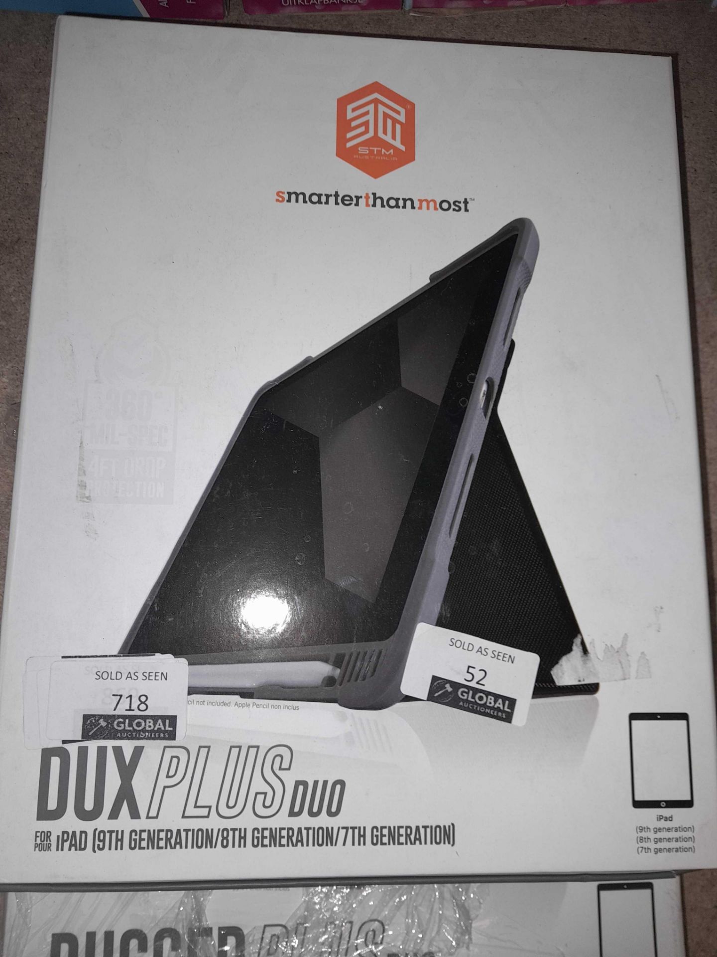RRP £210 X3 Smarterthanmost iPad Dux Plus Duo case - Image 2 of 2