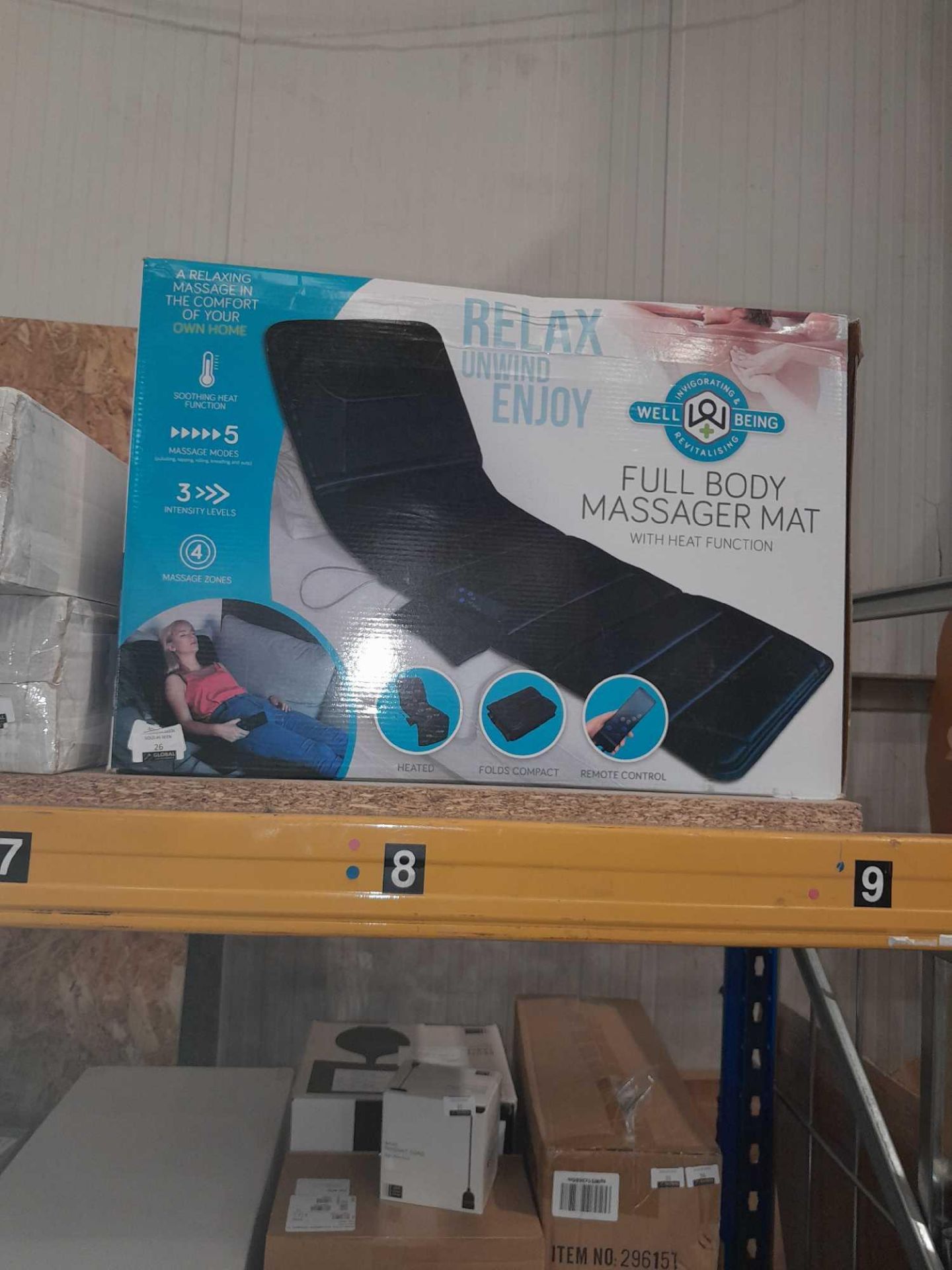 RRP £180 Lot Contains X2 Boxed Wellbeing Full Body Massager Mat - Image 2 of 2