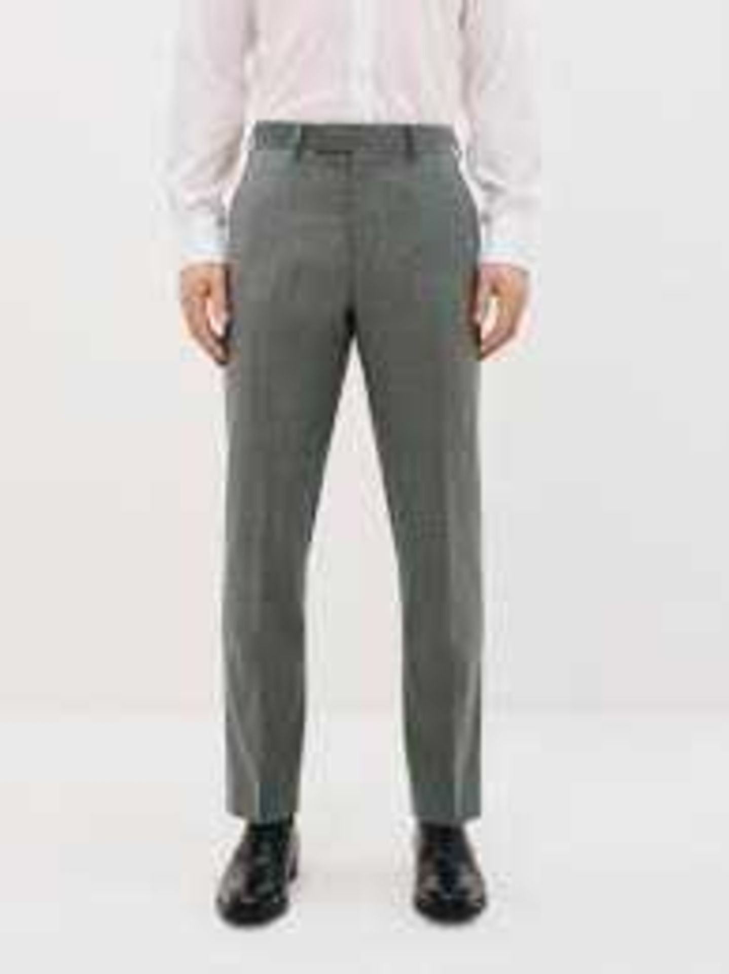 RRP £90 - John Lewis Grey Suit Trousers Size 36L