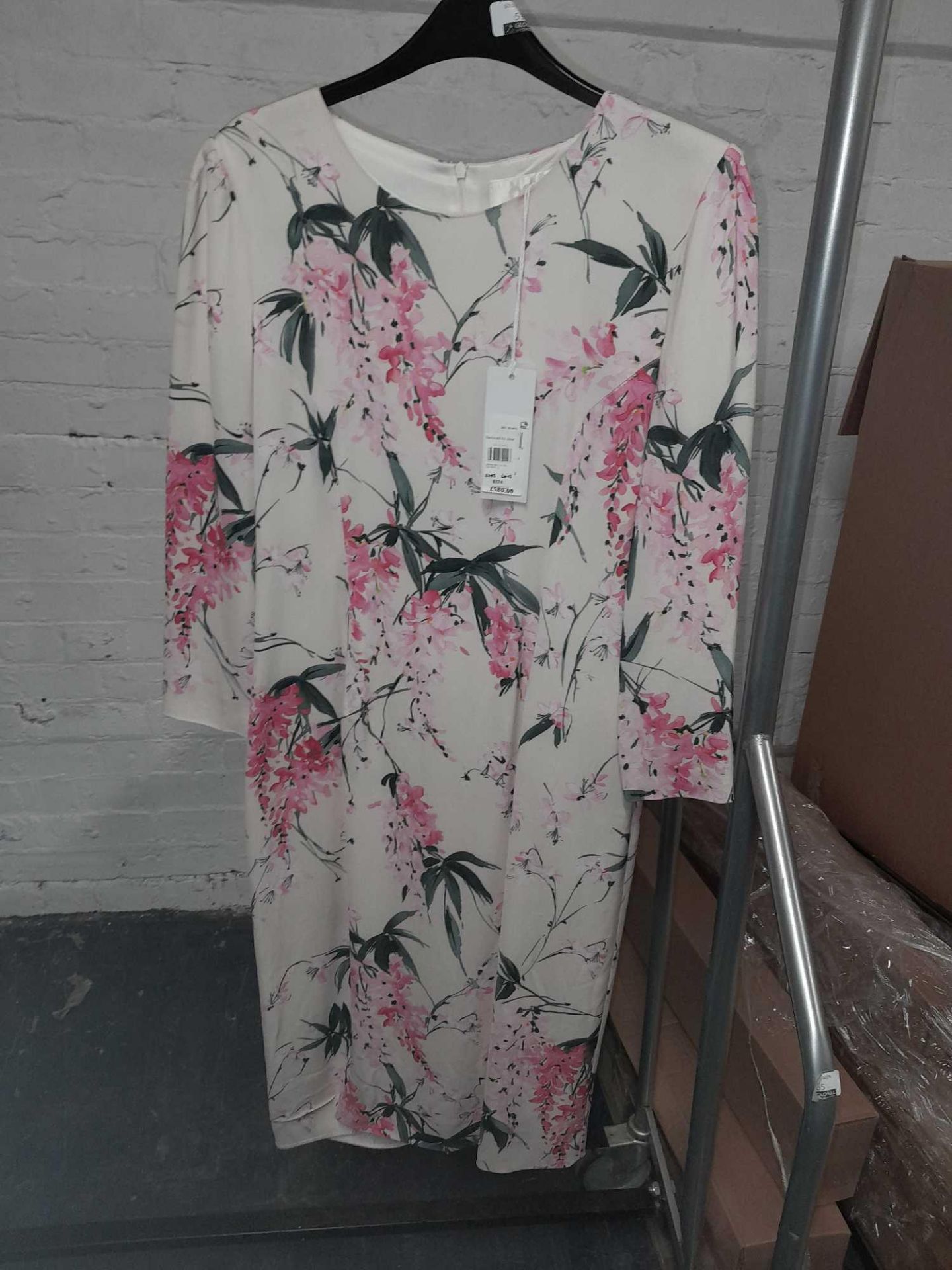 RRP £580 - Goat Jenna Knit Floral Dress Size 12 - Image 2 of 2
