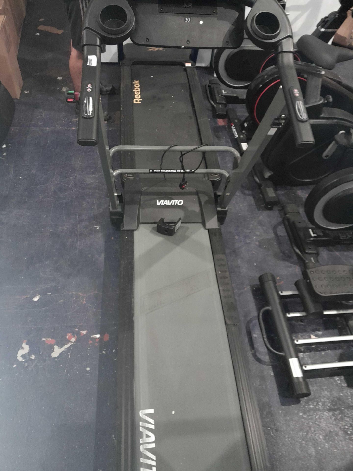 RRP £600 Viavito Lunarun Fold Flat Treadmill - Image 2 of 2