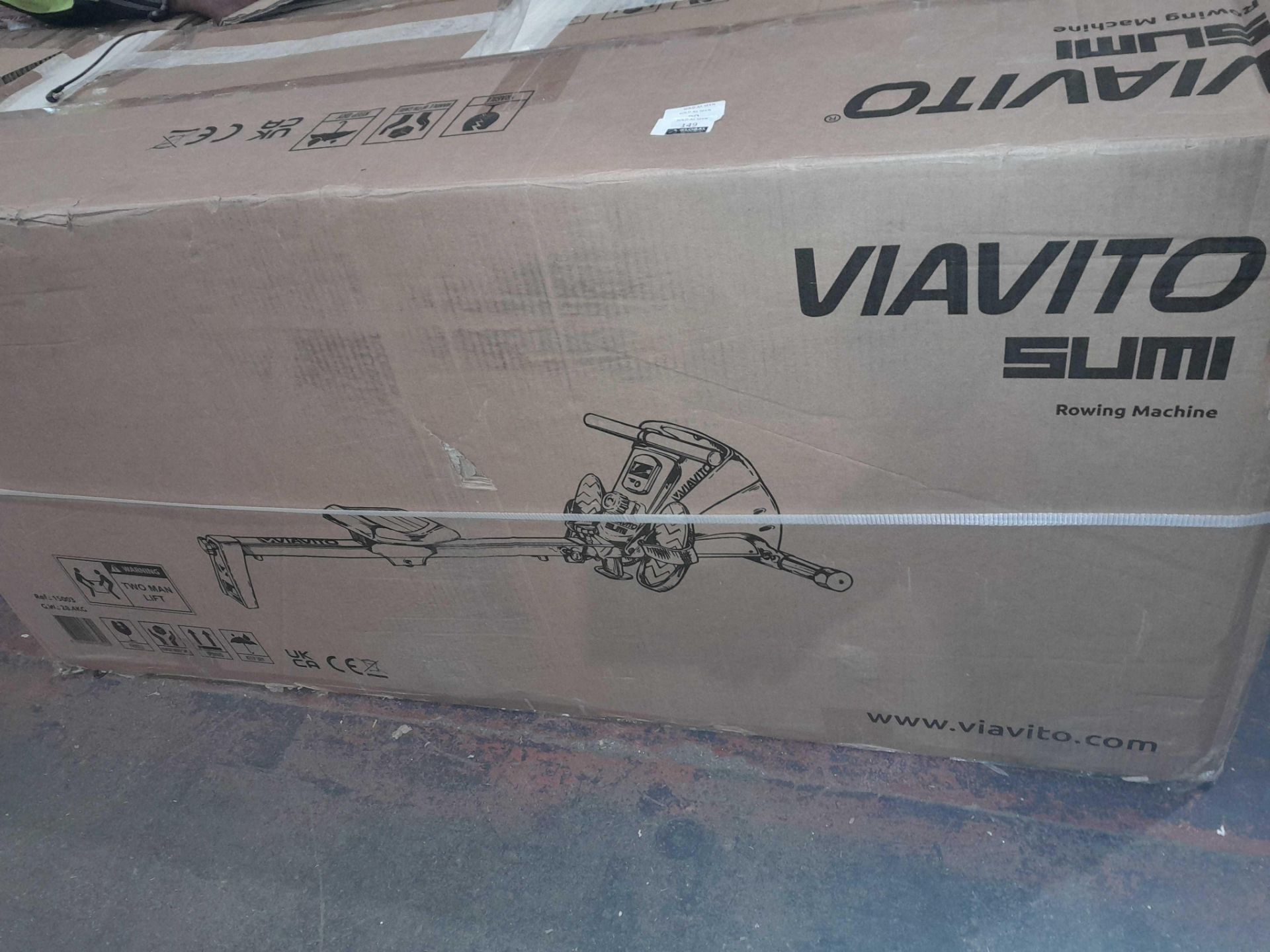 RRP £240 Boxed Viavito Sumi Rowing Machine - Image 2 of 2