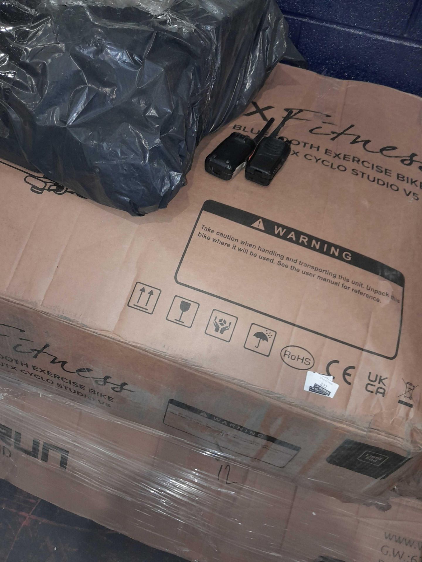 RRP £625 Boxed Jtx Fitness Bluetooth Exercise Bike - Image 2 of 2