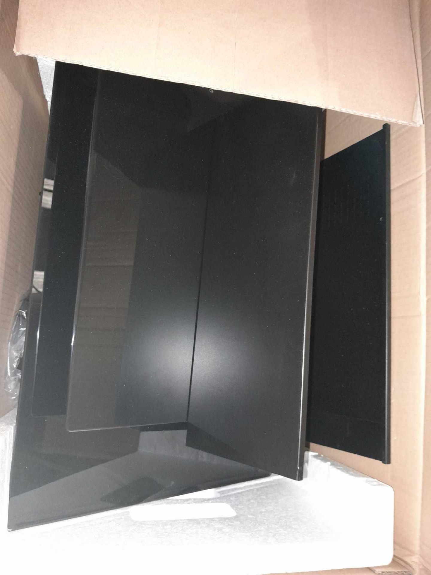 RRP £170 Culina Ubahal06 60Cm Angled Glass Hood - Black - Image 2 of 2