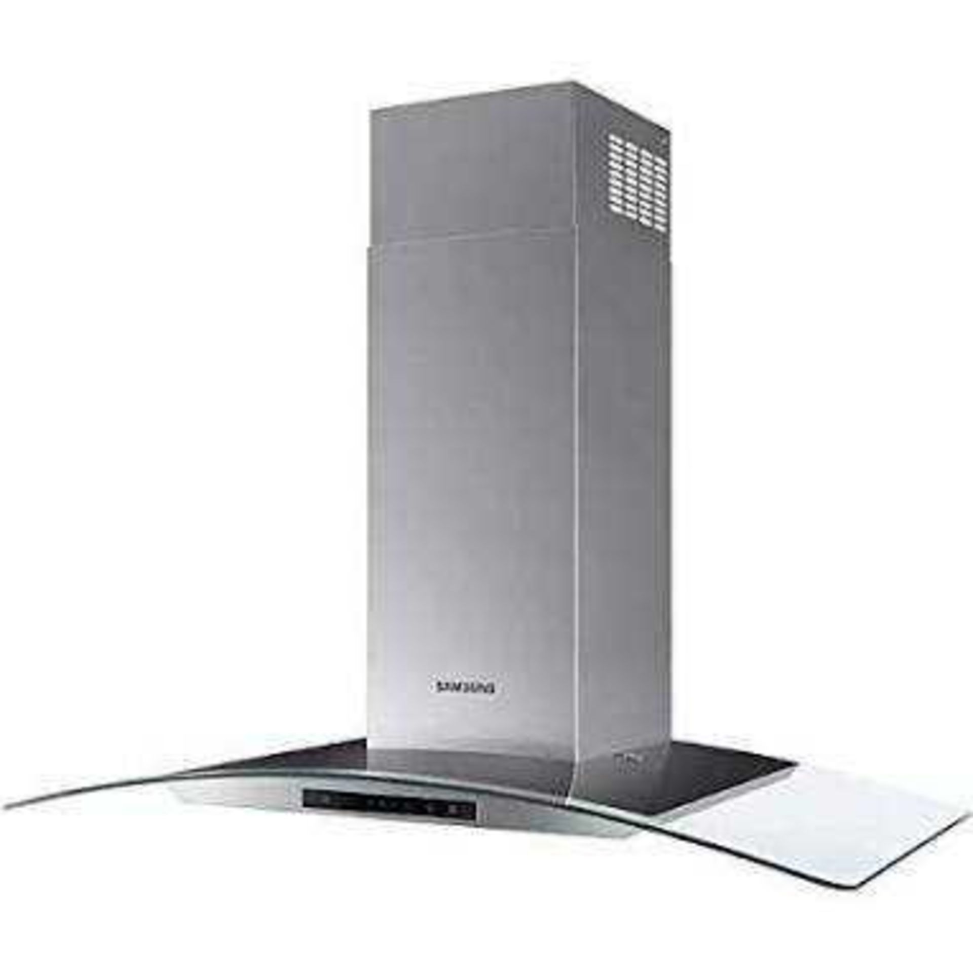 RRP £200 Boxed Curved Glass Hood