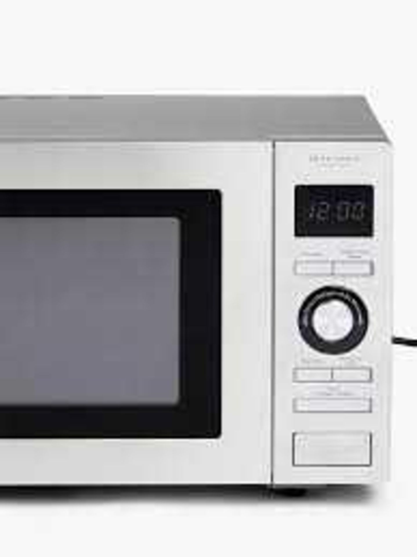 RRP £270 John Lewis Microwave In Silver