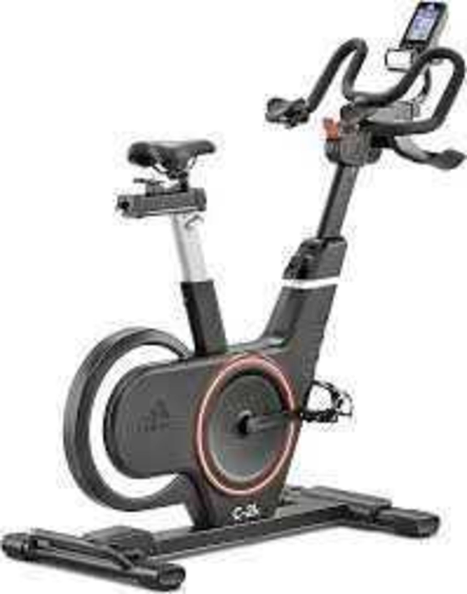 RRP £600 Adidas Exercise Bike Avus-10501 Black And Red