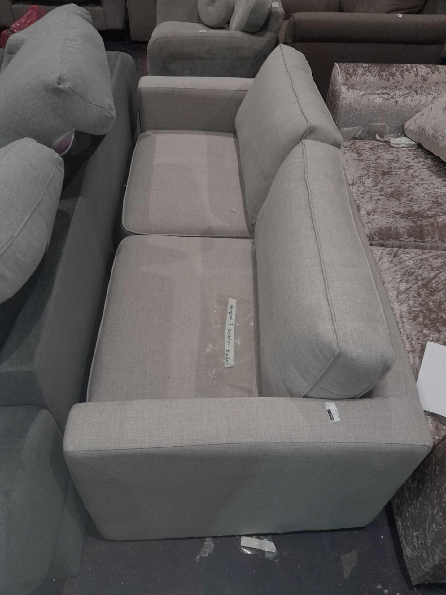 RRP £990 Mizpah 2 Seater Sofa In Cream - Image 2 of 2