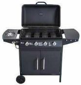 RRP £235 Boxed Sol 27 Outdoor 5 Burner Countertop Gas Grill