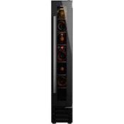 RRP £330 Viceroy Wrwc15Bked Wine Cooler, Black/Stainless Steel