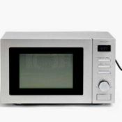 RRP £170 Lot To Contain X2 Items Including- John Lewis Microwave