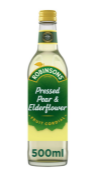 RRP £675 (Approx Count 50) spW62k5443z 36 x Robinsons Fruit Cordials Pressed Pear and Elderflower,