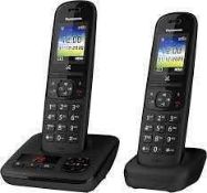 RRP £200 Lot To Contain X3 Assorted Boxed Panasonic Digital Cordless Answering System