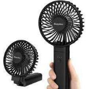 RRP £250 Lot Contains 8 Items Including X4 Boxed Handheld Fans