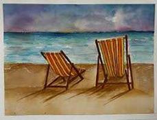 RRP £200 Lot Contains 4 Items Including Beach Canvas