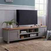 RRP £1710 Lot To Contain TV Stand, Dining Chair, Outdoor Wall Light And Much More. (Condition