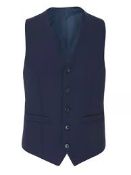 RRP £1775 Lot To Contain 11 Clothing Items, To Include: 1x Chester Navy Blue Waist Coat (40R), 1 x