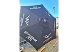RRP £3000 Lot To Contain Approx 30 Common Wealth Parasols(Condition Reports Available On Request)(