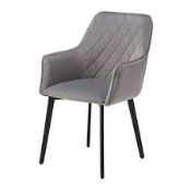 RRP £880 Lot To Contain Various Diffrent Chairs Including Grey Chair, Office Chair and More. (