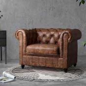 RRP £500 Chesterfield Style Armchair
