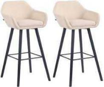 RRP £300 Boxed Adelaide Bar Stool Set Of 2