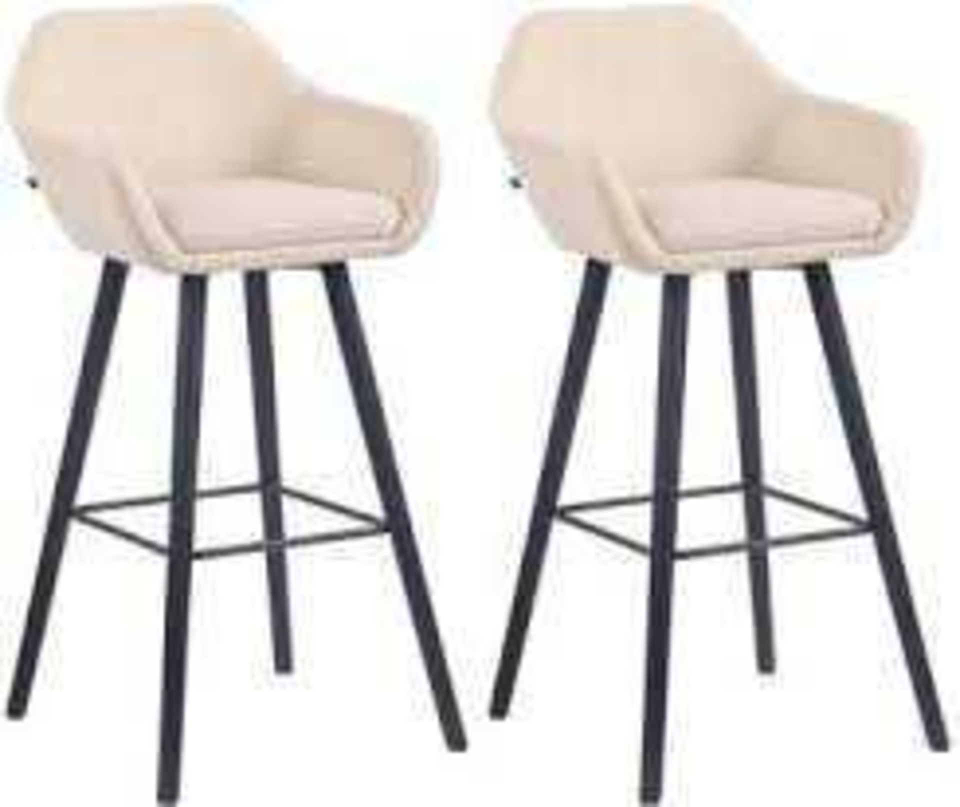 RRP £300 Boxed Adelaide Bar Stool Set Of 2