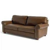 RRP £500 4 Seater Leather Sofa