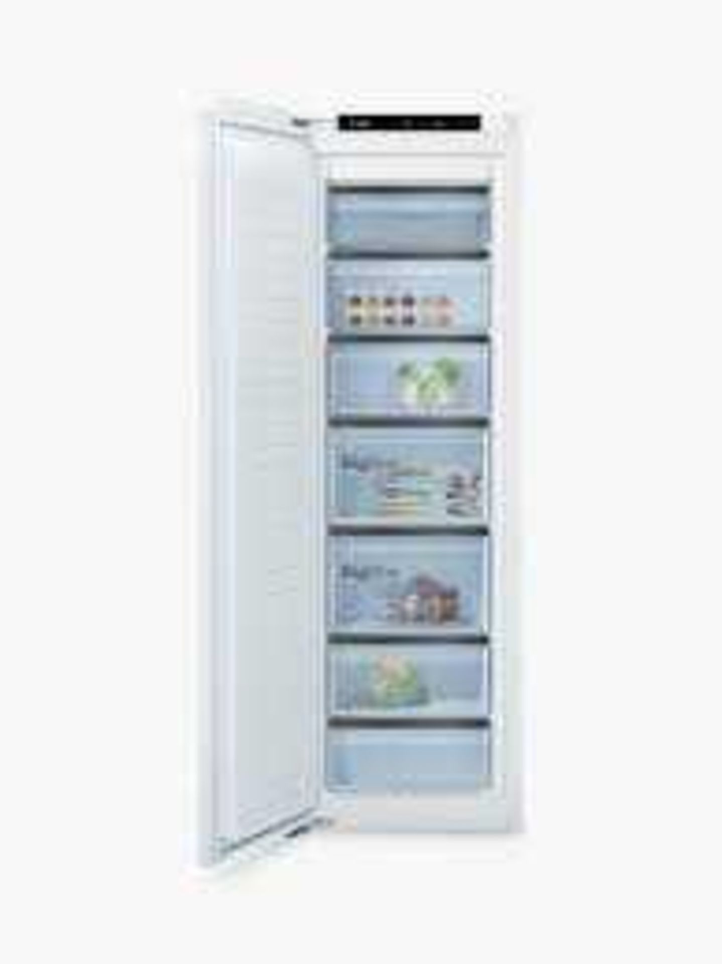 RRP £600 Integrated Freezer With 8 Drawers