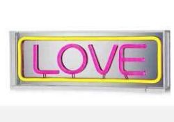 RRP £200 Brand New Boxed Amanda Holden Neon Led Signs