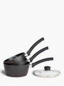 RRP £200 Lot To Contain Assorted John Lewis Pots And Pans