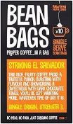 RRP £986 (Approx. Count 85) (I1) spSBG31BKpw 43 x Bean Bags (El Salvador) Coffee - BBE (02/2023) 1 x