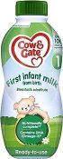 RRP £1028 (Approx Count 107)spW57n3402w 74 x Cow & Gate 1 First Infant Baby Milk Ready to Use Liquid