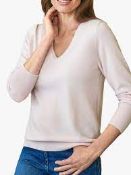 RRP £700 Lot To Contain 9 X John Lewis Cashmere Jumpers Various Sizes And Colours