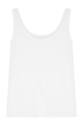 RRP £420 - 4 X Brand New Eileen Fisher White Vests Size Xs