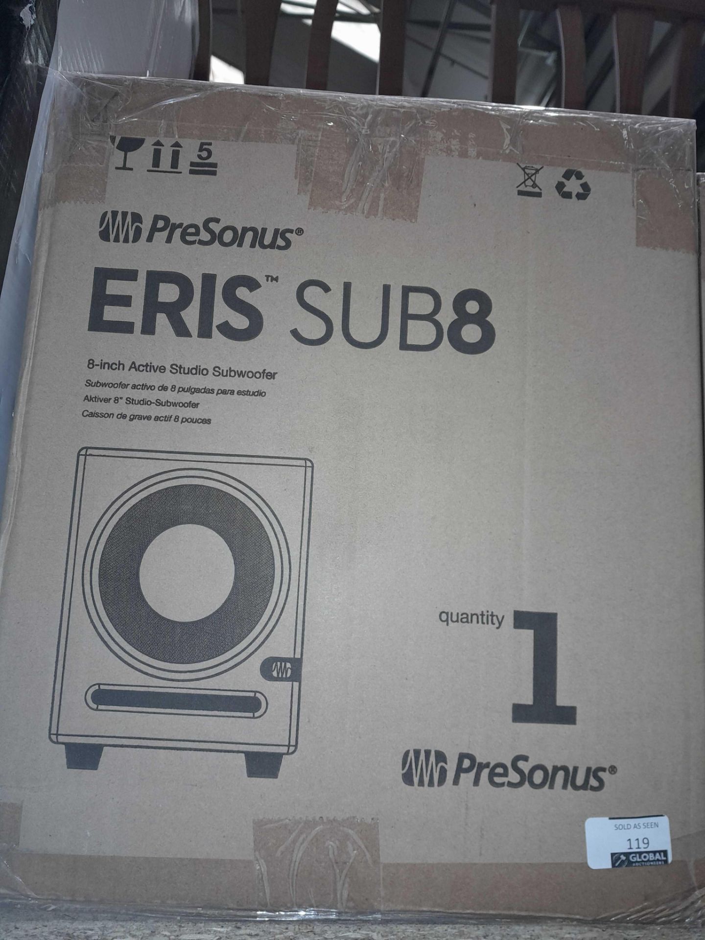 RRP £180 Brand New Boxed Presonus Eris Sub8 - Image 2 of 2