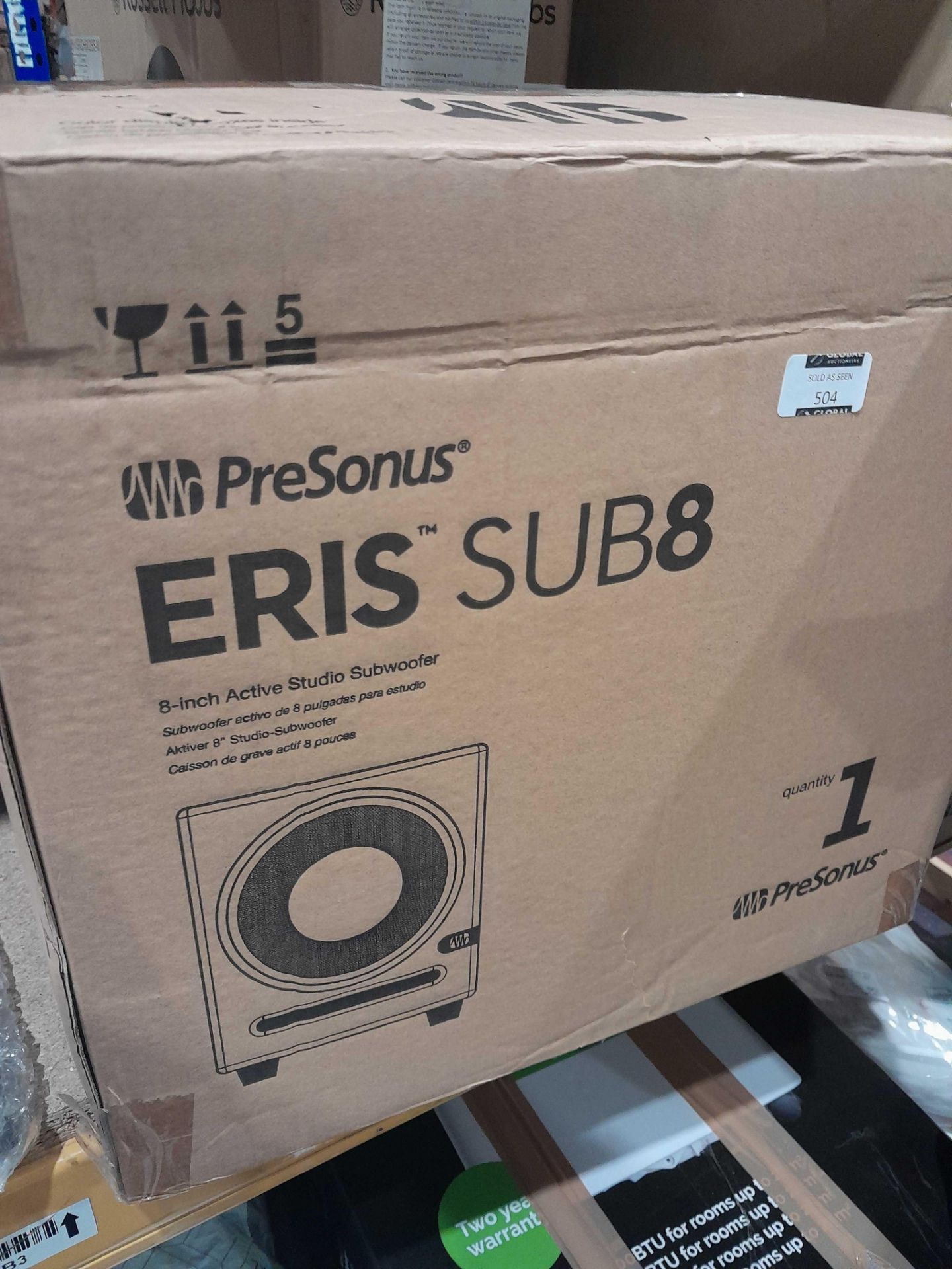 RRP £180 Brand New Boxed Presonus Eris Sub8 - Image 2 of 2