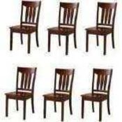 RRP £140 Jayson Solid Wood Dining Chair