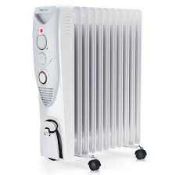 RRP £120 Boxed Oil Filled Radiator 2500W