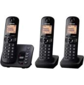 RRP £170 Lot To Contain Assorted Panasonic Cordless Phones