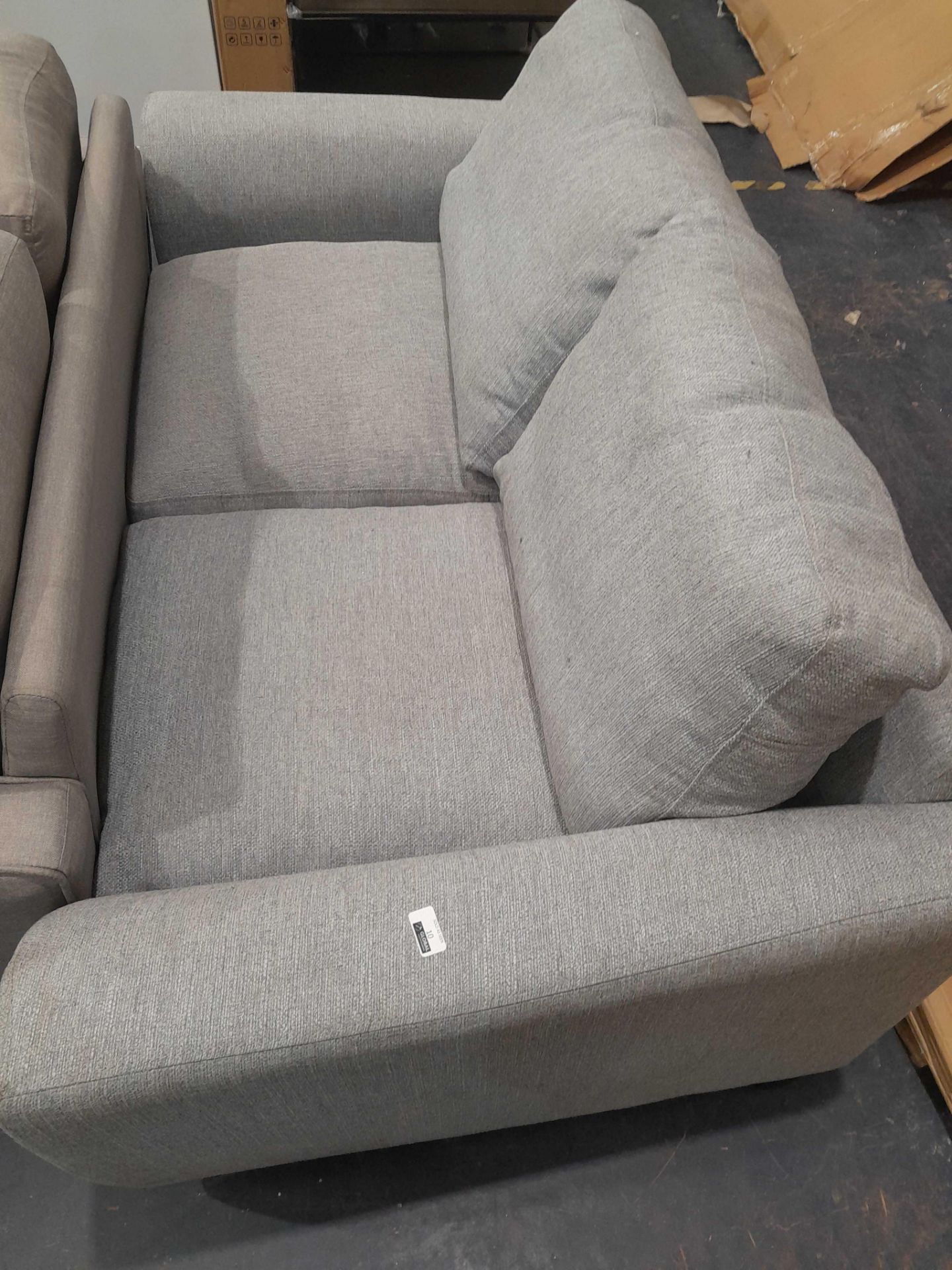 RRP £600 Ex Display Fabric 2 Seater Sofa - Image 2 of 2