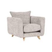 RRP £450 Fabric Single Armchair (CR2)