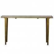 RRP £500 Hackney Console Table(Cr2)(Sc)