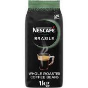 RRP £1060 (Appox. Count 124) spW60n8793a 3 x NESCAF√â Brasile Coffee Beans | 100% Arabica | Single