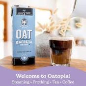 RRP £1109 (Appox. Count 75) (H15)   1 Califia Farms Oat Barista Blend with Calcium - Dairy Free,